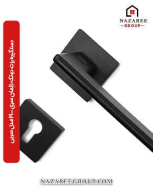 دستگیره رزت دو‌تکه اِلِمان سری ۲۱۰۰ مدل سربی گروه نظری - کد 1006