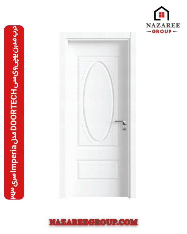 درب مدرن یو‌پی‌وی‌سی DOORTECH مدل Imperia سری 303 گروه نظری - کد 1003